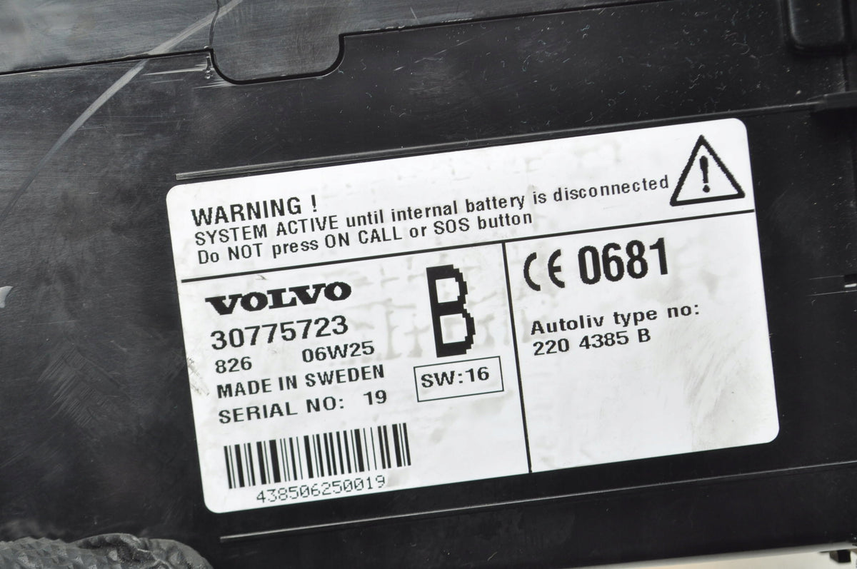 VOLVO S60 AND XC70 V70 II PANEL PHONE KEYBOARD 30775723