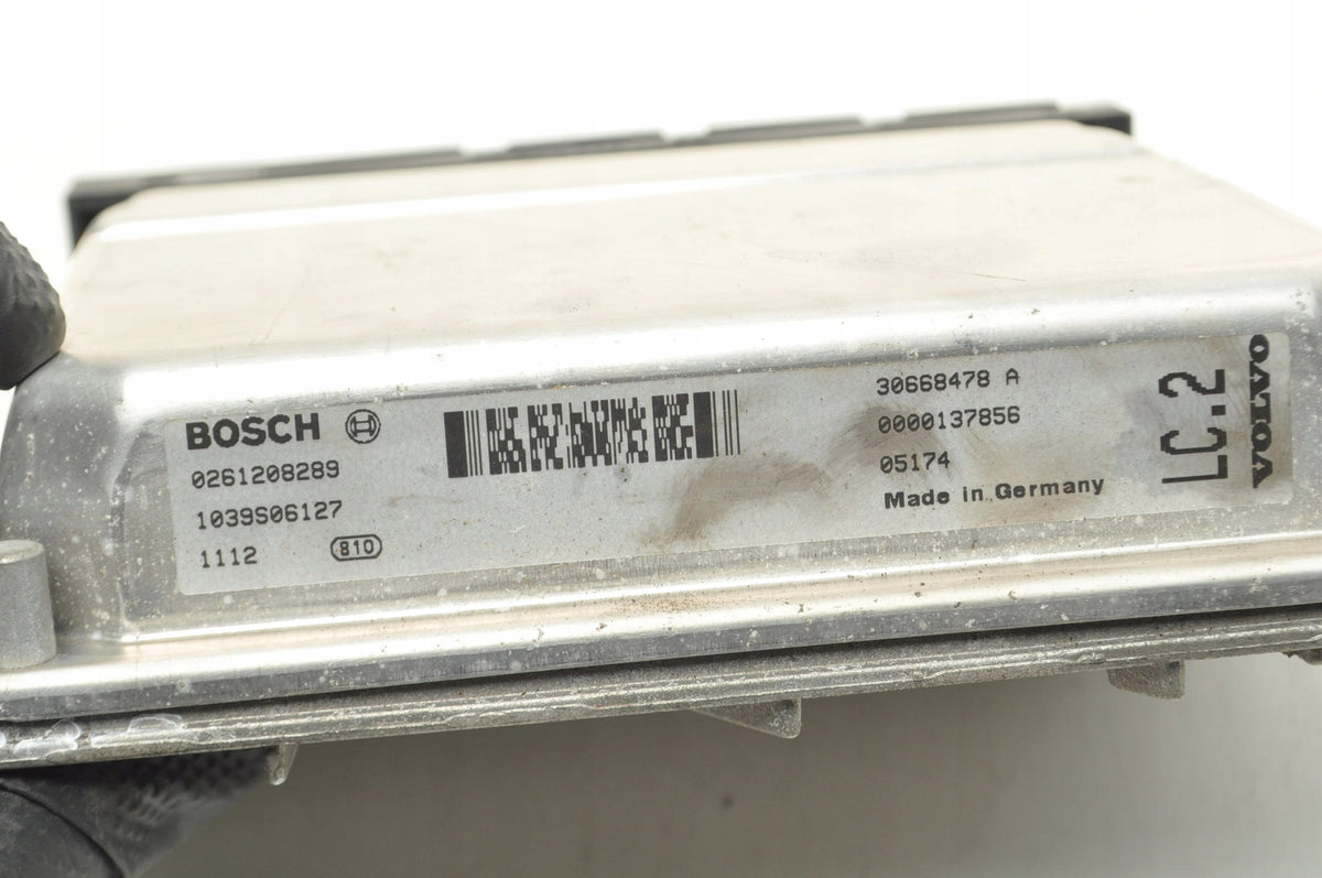 VOLVO S60 I V70 II 2.0T 20V 180KM COMPUTER ENGINE DRIVER 30668478