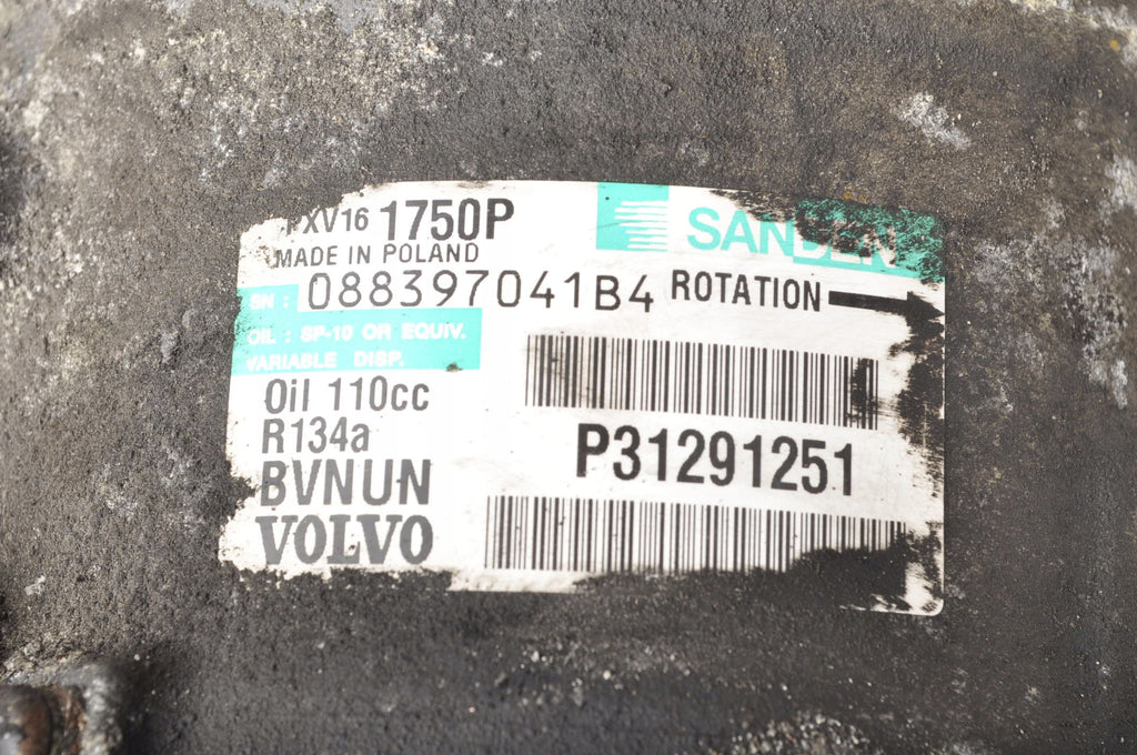 VOLVO S60 II 1.6 D2 AIR CONDITIONING COMPRESSOR