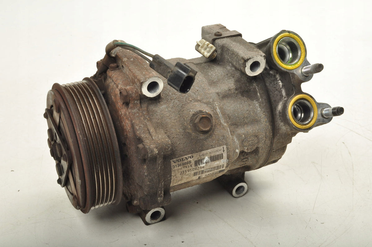 VOLVO S60 II V60 1.6 D2 114KM AIR CONDITIONING COMPRESSOR 31369699