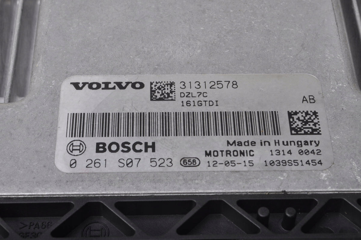 VOLVO S60 II V60 1.6 T ENGINE CONTROLLER 31312578