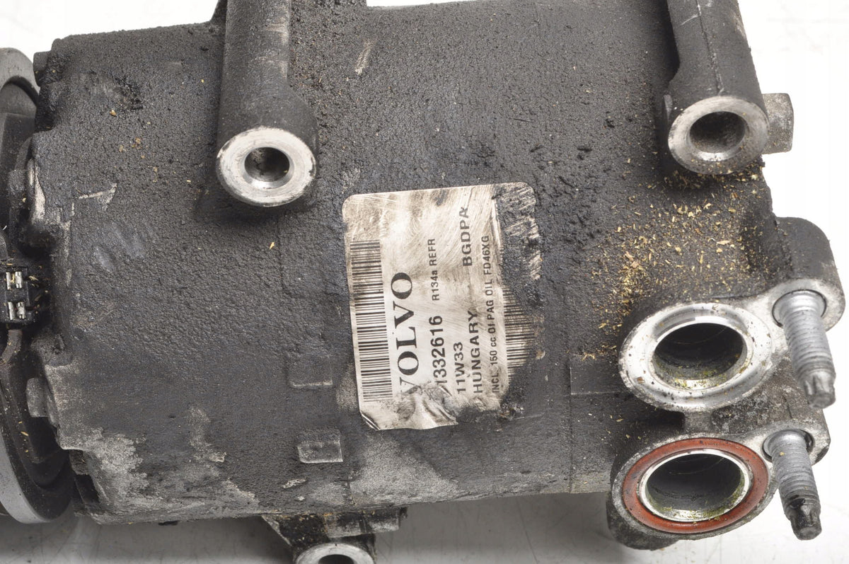 VOLVO S60 II V60 1.6 T3 16V 150KM AIR CONDITIONING COMPRESSOR 31332616