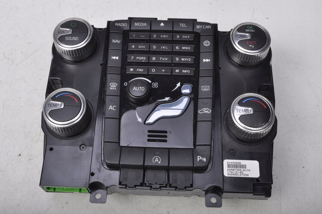 VOLVO S60 II V60 AIR CONDITIONING PANEL 31443426