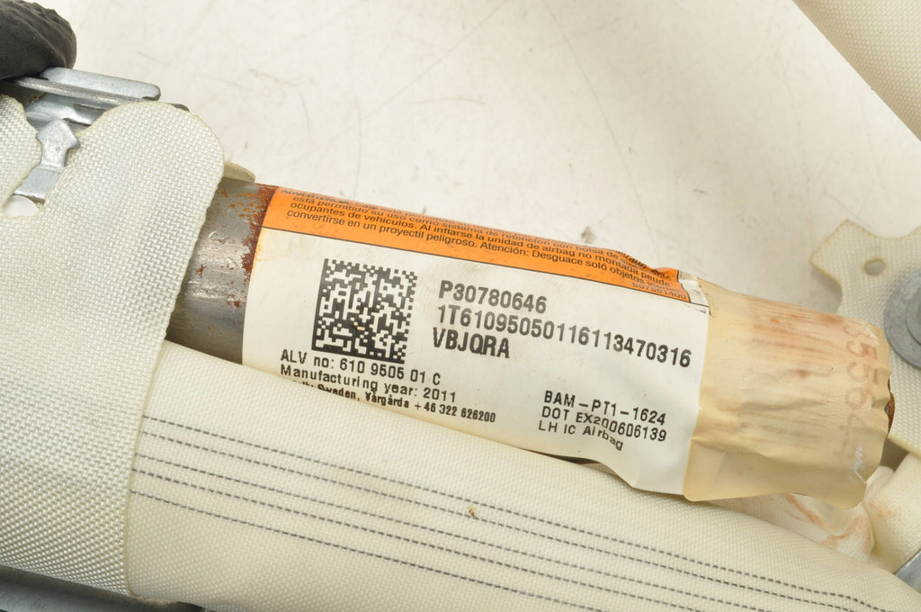 VOLVO S60 II V60 CURTAIN AIRBAG LEFT 30780646