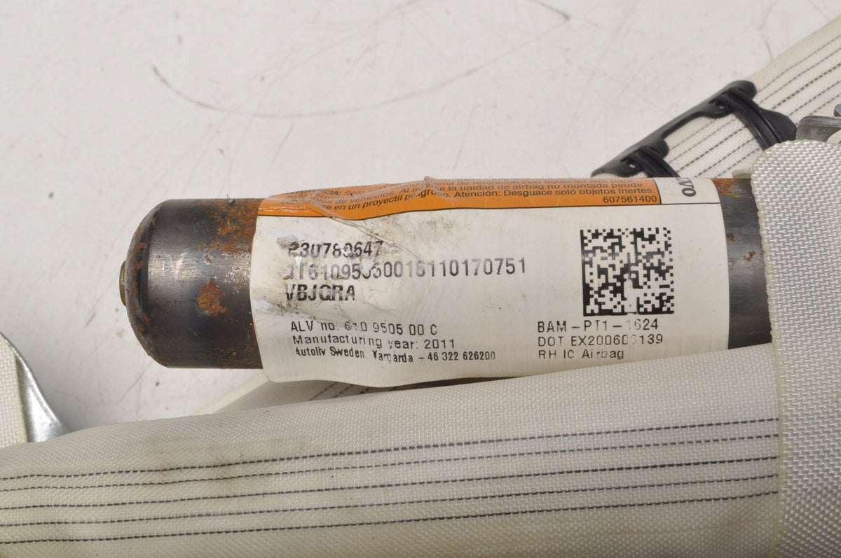VOLVO S60 II V60 CURTAIN AIRBAG RIGHT 30780647
