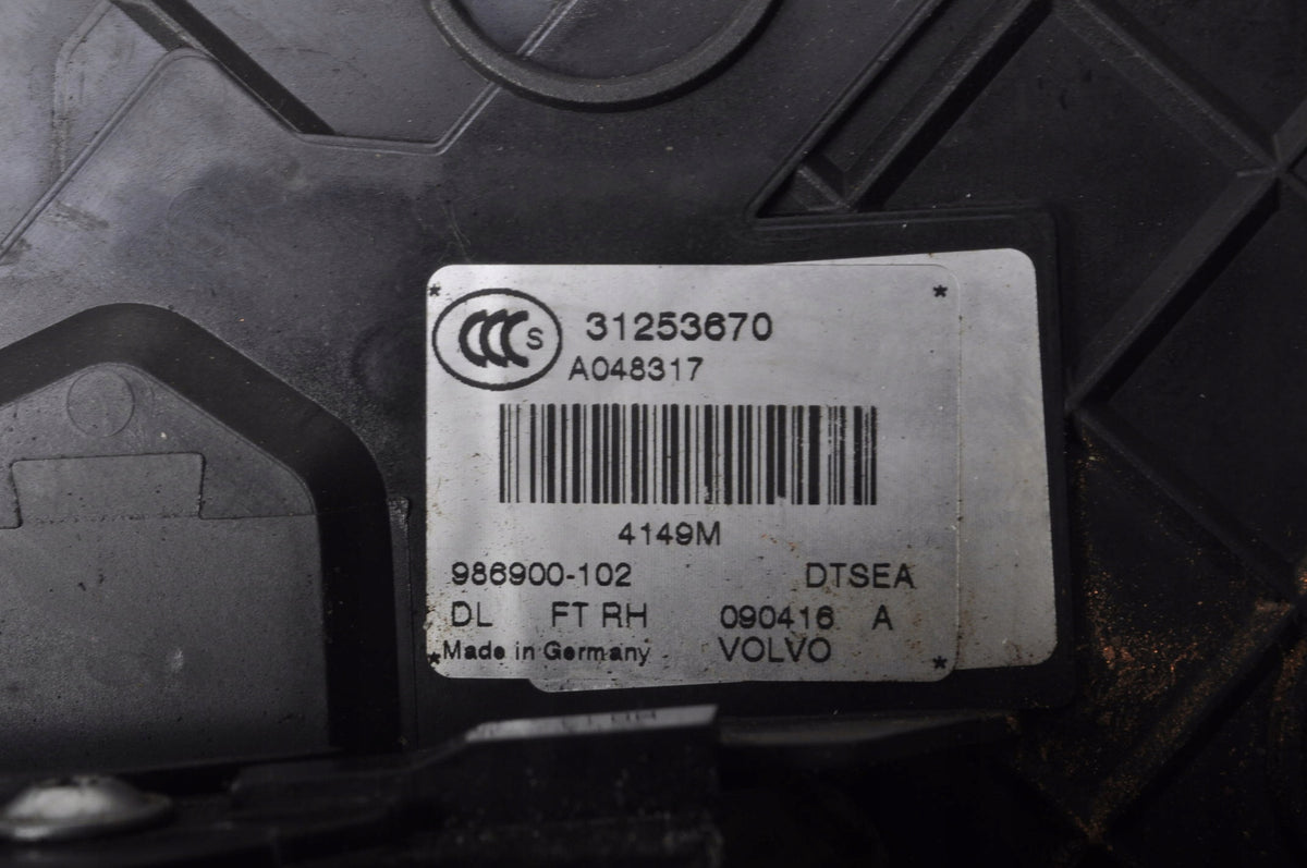 VOLVO S60 II V60 DOOR LOCK RIGHT FRONT 31253670