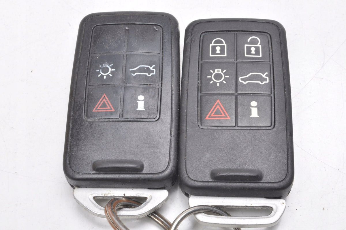 VOLVO S60 II V60 IGNITION 2 KEYS 6 BUTTONS AH4N-15607-AE 30791678