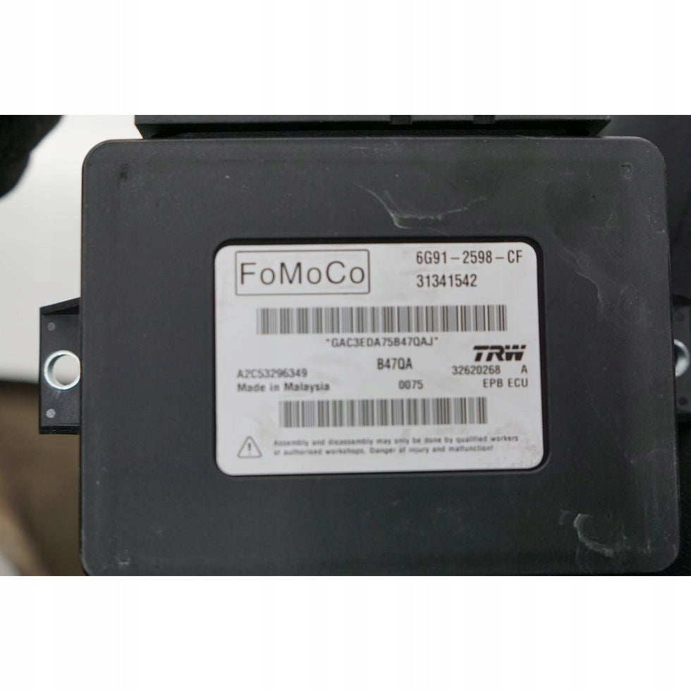 VOLVO S60 II V60 LIFT 14R MANUAL BRAKE CONTROLLER MODULE 31341542