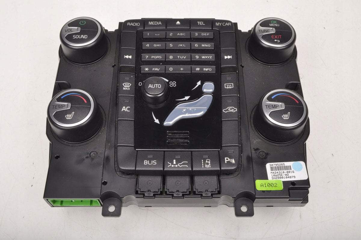 VOLVO S60 II V60 PANEL AIR CONDITIONING SWITCH 30795265