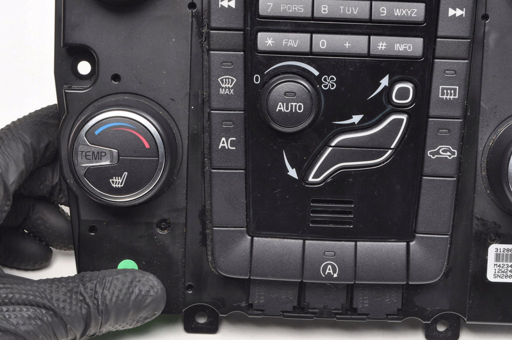 VOLVO S60 II V60 PANEL AIR CONDITIONING SWITCH 31288317
