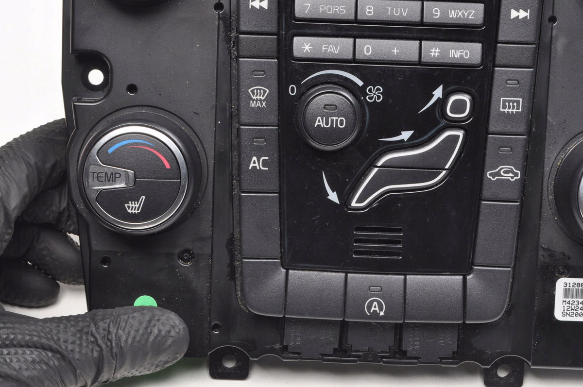 VOLVO S60 II V60 PANEL AIR CONDITIONING SWITCH 31288317