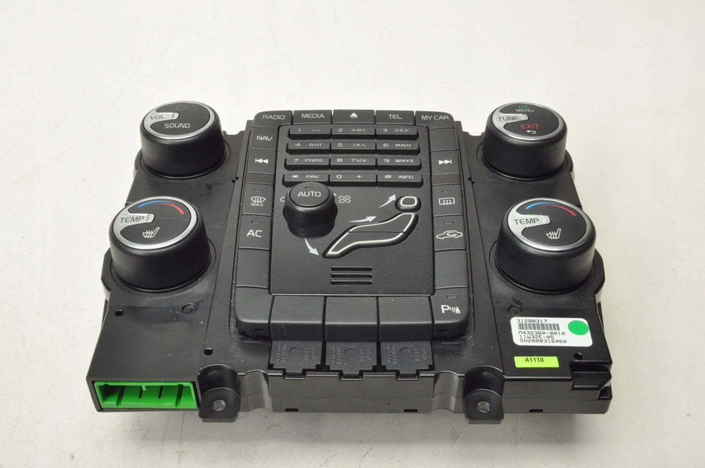 VOLVO S60 II V60 PANEL AIR CONDITIONING SWITCH 31288317