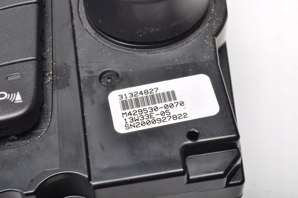 VOLVO S60 II V60 PANEL AIR CONDITIONING SWITCH 31324827
