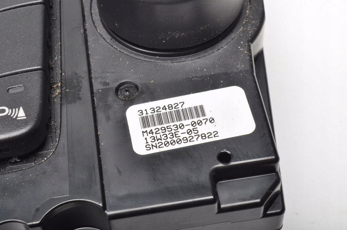 VOLVO S60 II V60 PANEL AIR CONDITIONING SWITCH 31324827