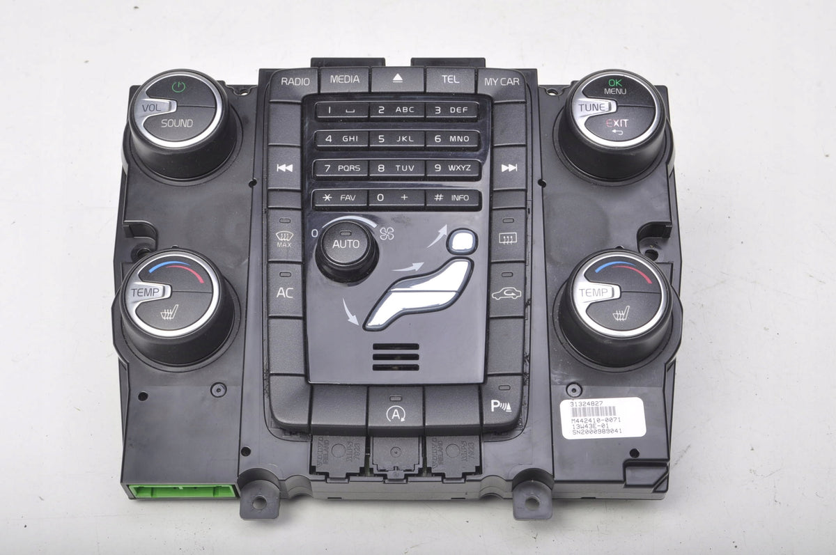 VOLVO S60 II V60 PANEL AIR CONDITIONING SWITCH 31324827