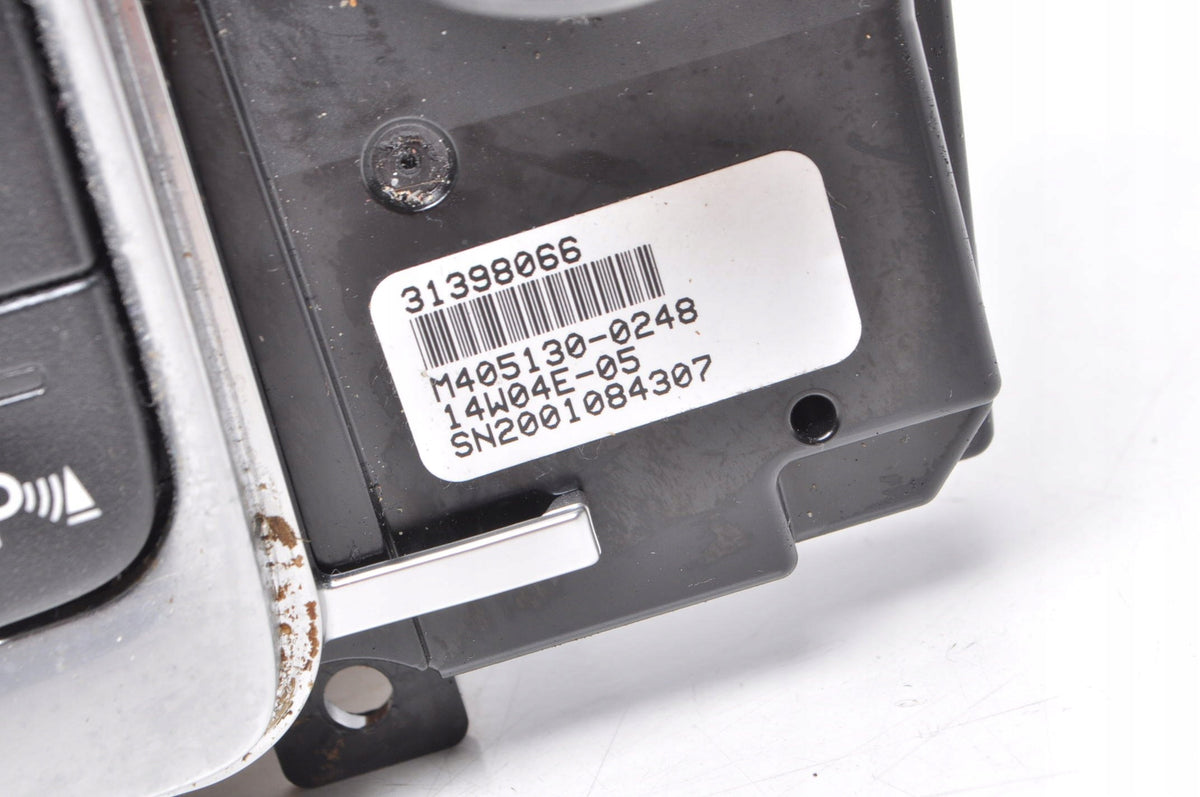 VOLVO S60 II V60 PANEL AIR CONDITIONING SWITCH 31398066