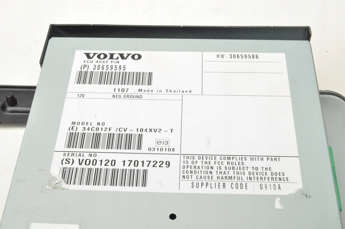 VOLVO S60 II V60 RADIO AMPLIFIER 30659595