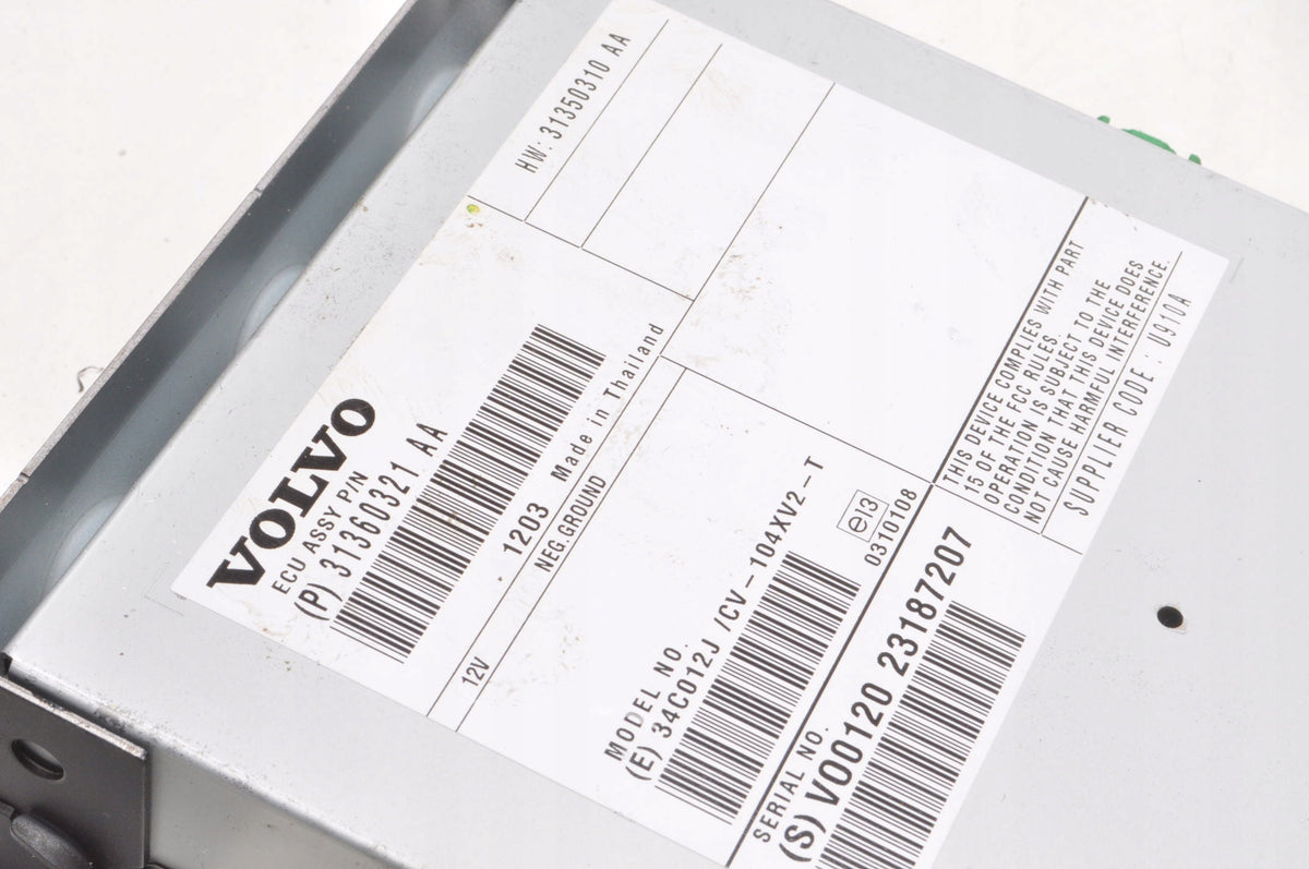 VOLVO S60 II V60 RADIO AMPLIFIER 31360321