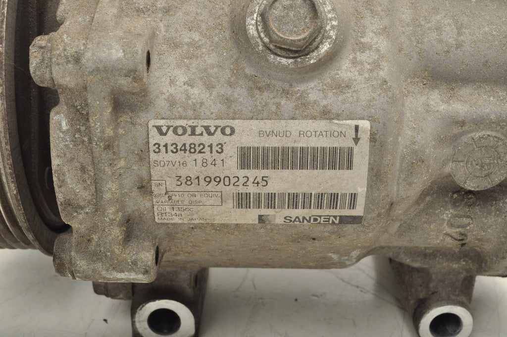 VOLVO S60 II V60 S80 V70 1.6 D2 AIR CONDITIONING COMPRESSOR 31348213
