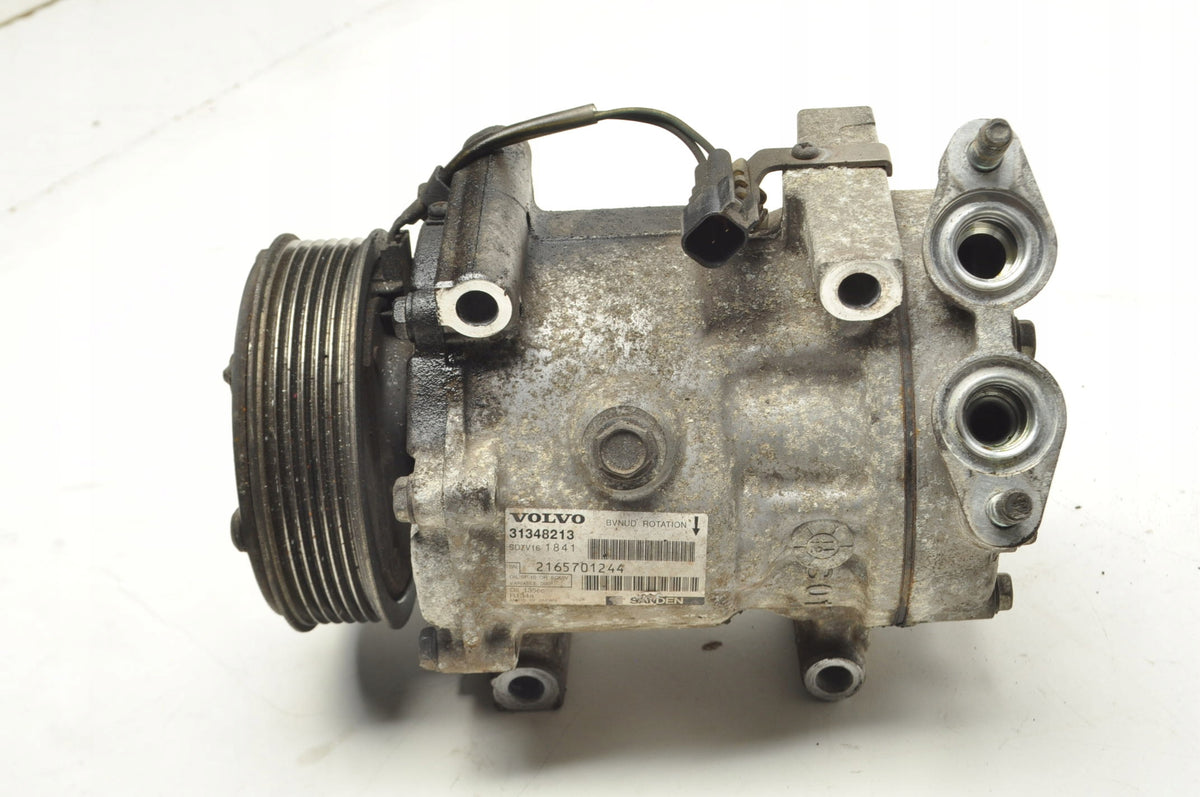 VOLVO S60 II V60 S80 V70 1.6 D2 AIR CONDITIONING COMPRESSOR 31348213