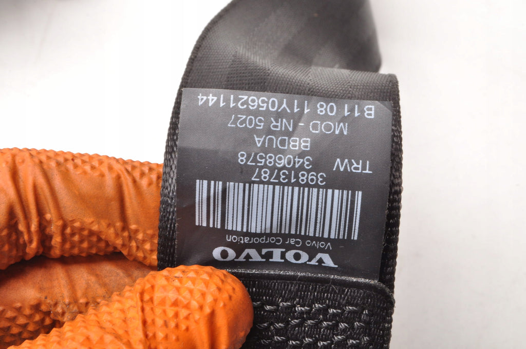 VOLVO S60 II V60 SEAT BELT MIDDLE REAR 2 ROW 39813787