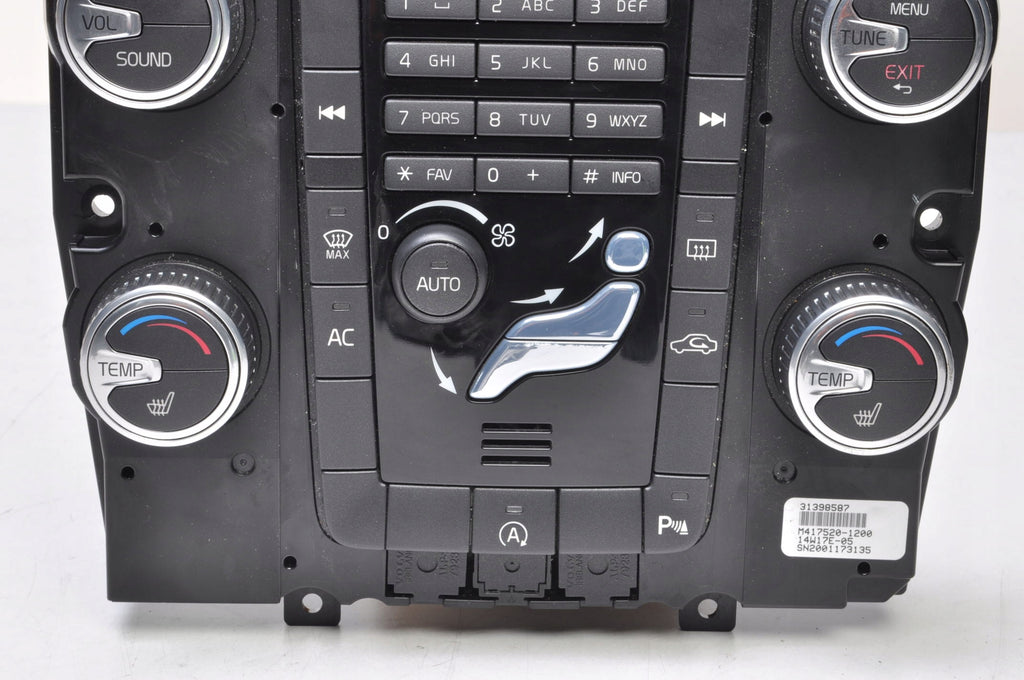VOLVO S60 II V60 XC60 AND AIR SUPPLY PANEL 31398587