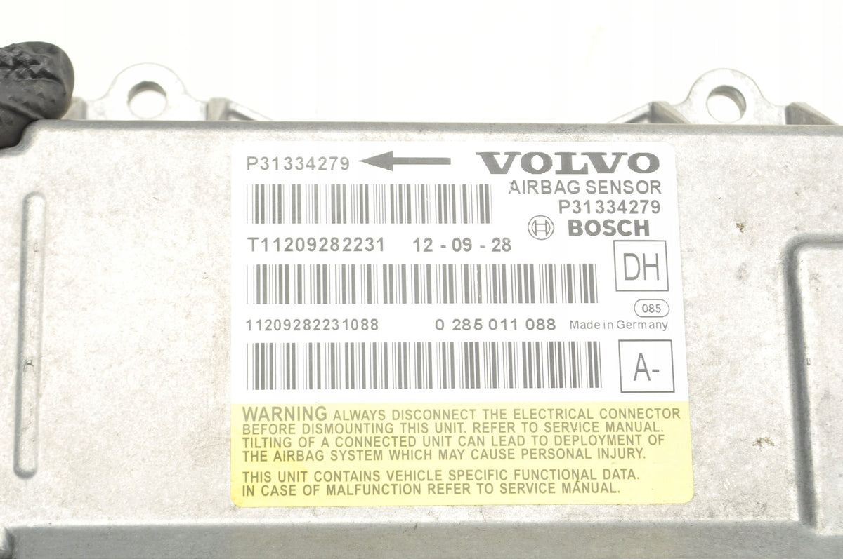 VOLVO S60 II V60 XC60 AND AIRBAG SENSOR 31334279