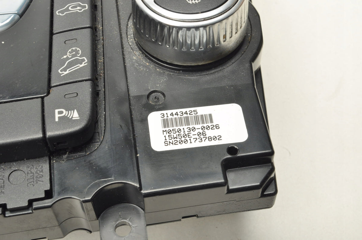 VOLVO S60 II V60 XC60 AND PANEL AIR CONDITIONING SWITCH 31443425 LIFT