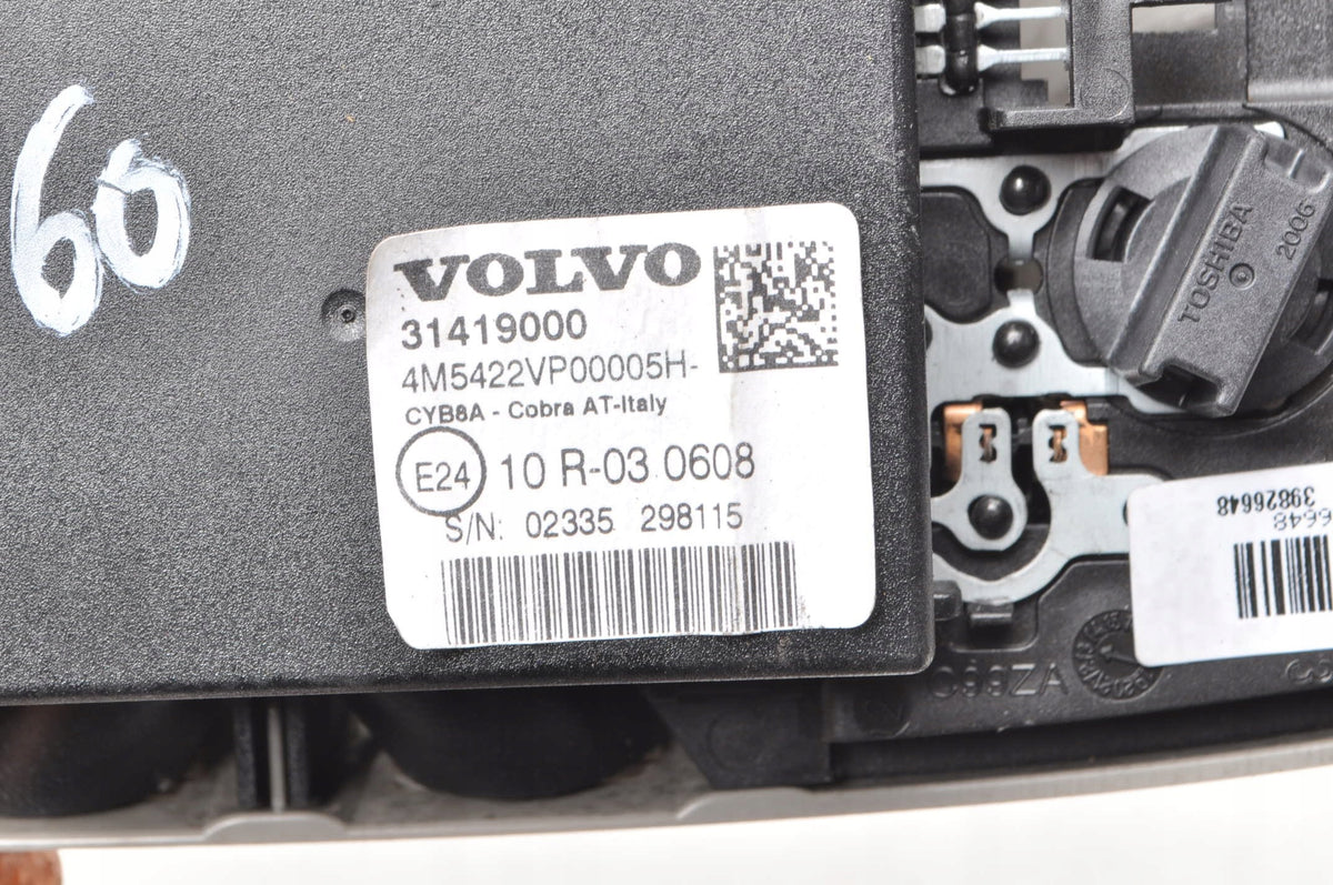 VOLVO S60 II V60 XC60 LIGHTING INTERIOR CABIN LAMP 31419000