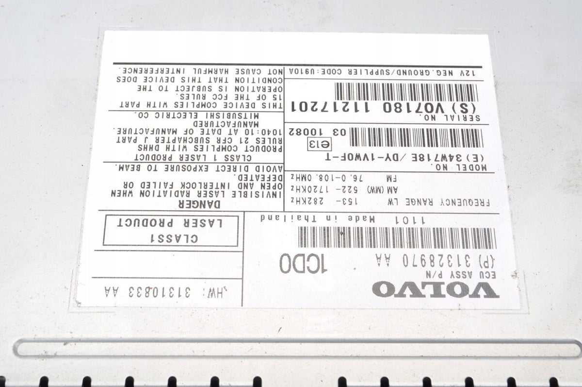VOLVO S60 II V60 XC60 RADIO 31328970