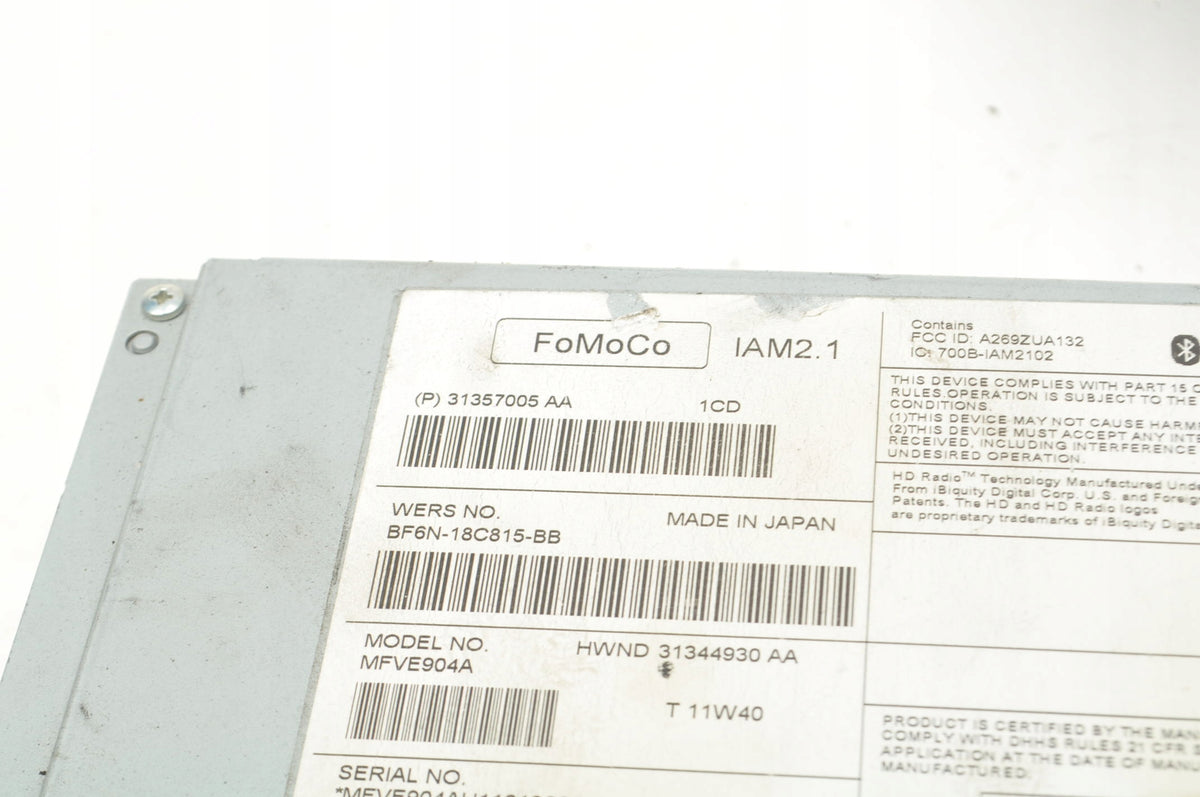 VOLVO S60 II V60 XC60 RADIO 31357005