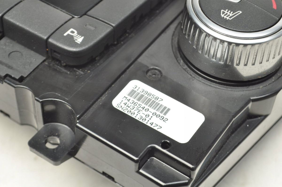 VOLVO S60 II V60 XC70 PANEL AIR CONDITIONING SWITCH 31398587
