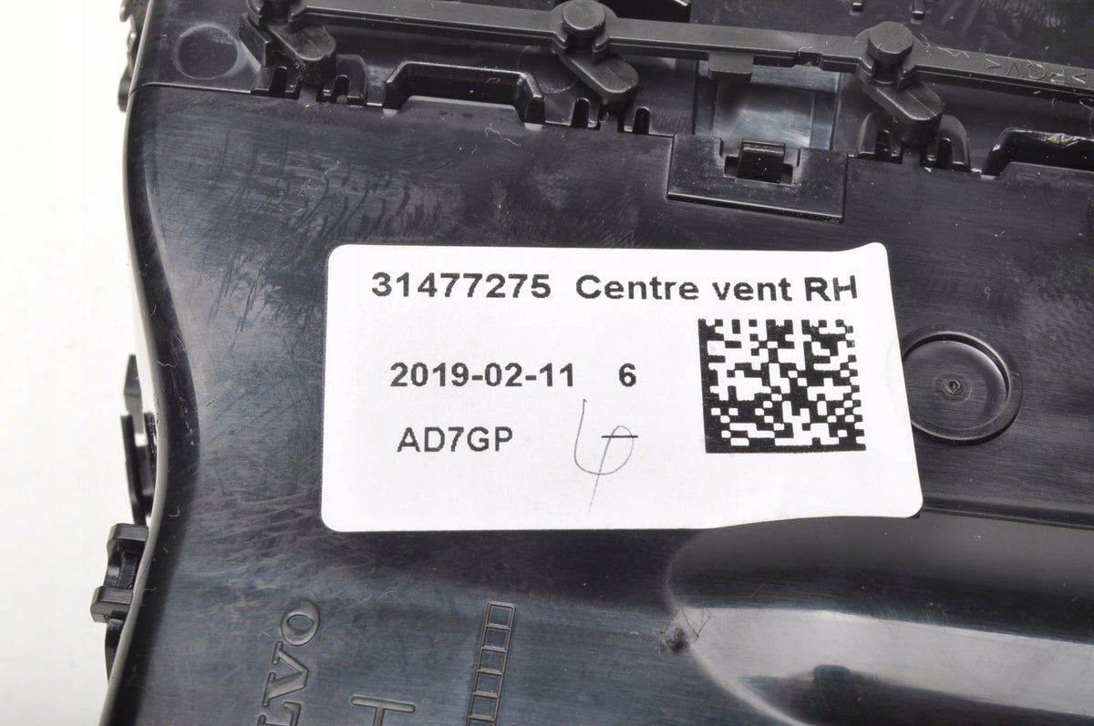 VOLVO S60 III V60 AIR VENT 31477275 UK RIGHT