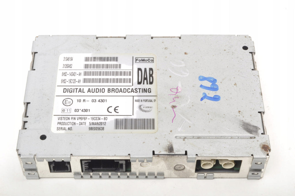 VOLVO S60 V60 XC60 AND AMPLIFIER RADIO MODULE 31346184