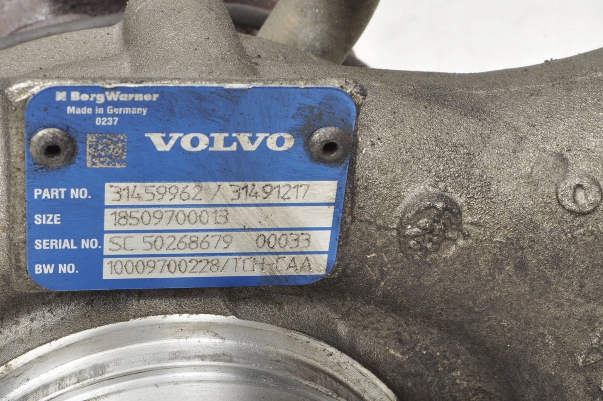 VOLVO S60 V60 XC60 V40 II 2.0 D4 190KM TURBINE 31491217