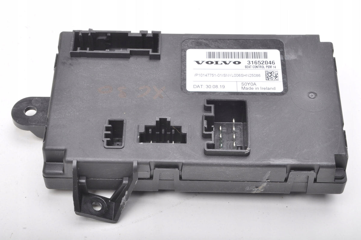 VOLVO S60 V60 XC60 XC90 V90 S90 SEAT CONTROL MODULE 31652046