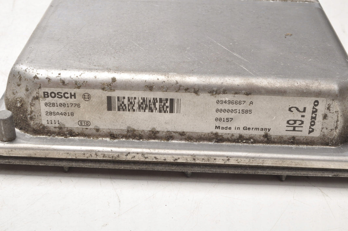 VOLVO S80 AND 2.5 TDI ENGINE COMPUTER 09496667A