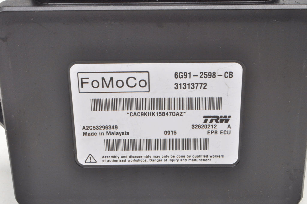 VOLVO S80 II V70 III ELECTRIC HANDBRAKE MODULE 31313772