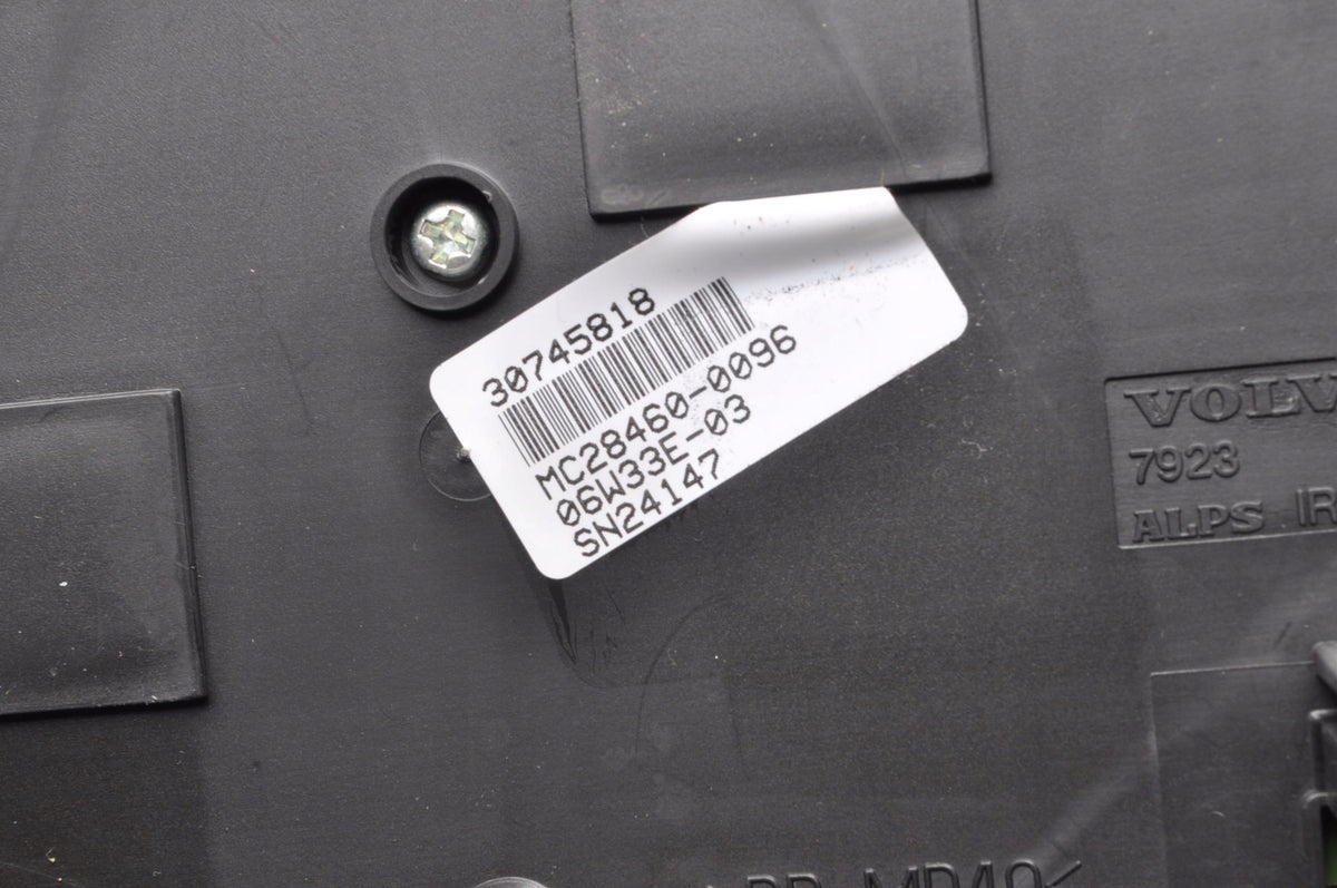 VOLVO S80 II V70 III PANEL AIR CONDITIONING SWITCH 30745818