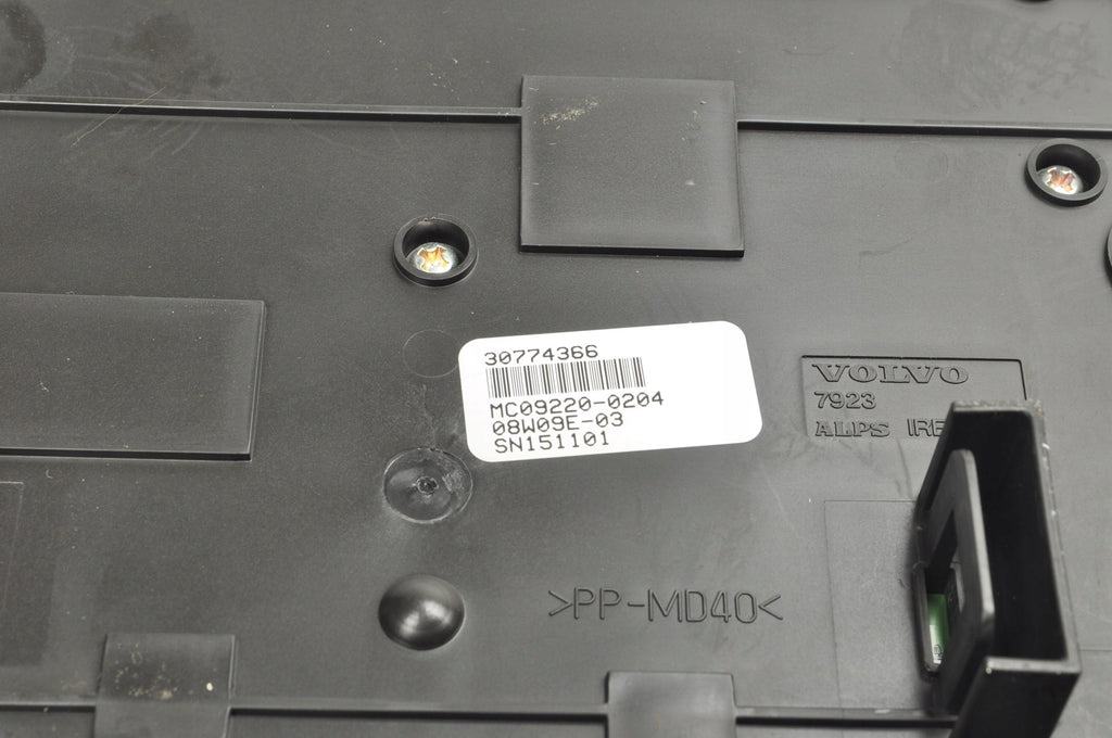 VOLVO S80 II V70 III PANEL AIR CONDITIONING SWITCH 30774366