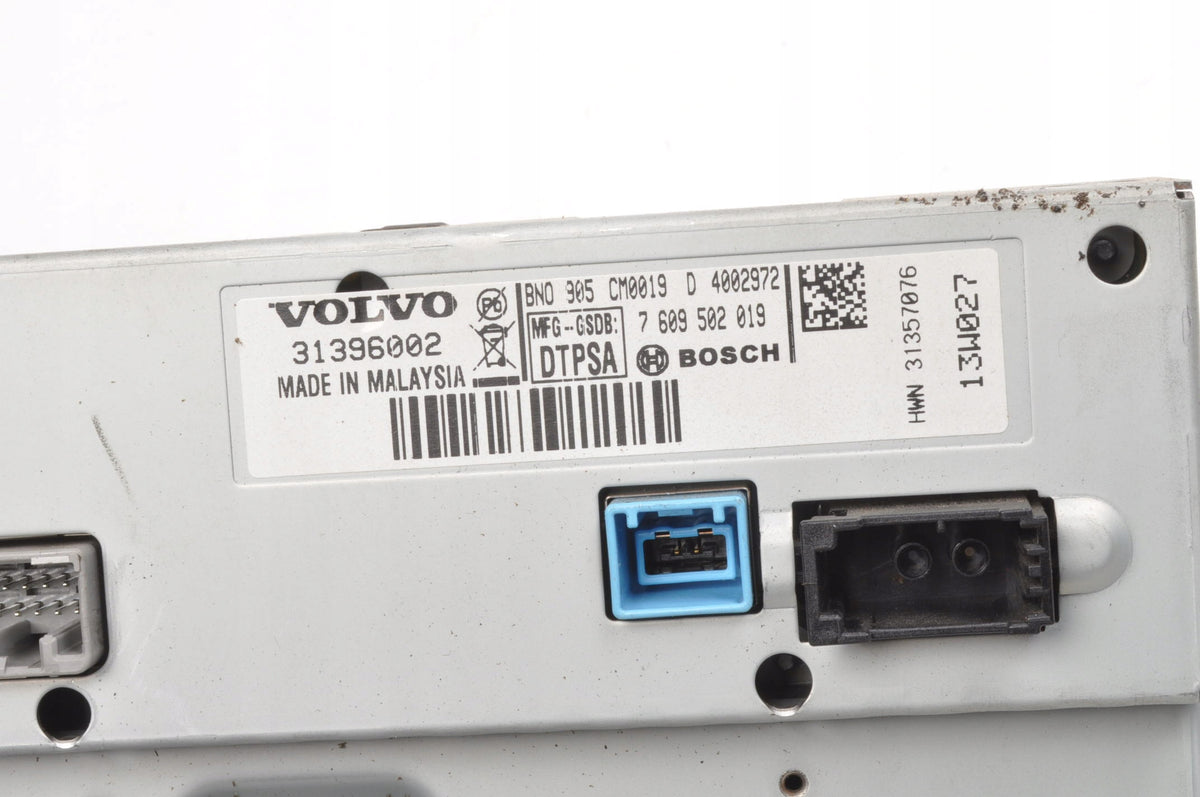 VOLVO S80 II V70 III XC70 SCREEN DISPLAY 31396002