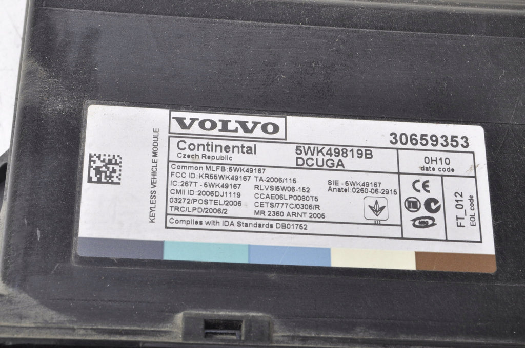 VOLVO S80 II V70 MODUL DRIVER KEYLESS 30659353