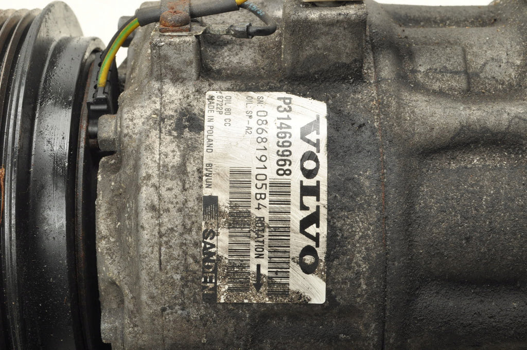VOLVO S80 II XC70 S90 V90 XC90 2.0 D4 D5 AIR CONDITIONING COMPRESSOR 31469968