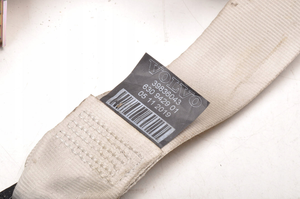 VOLVO S90 II V90 SEAT BELT LEFT REAR 2 ROW 39836043