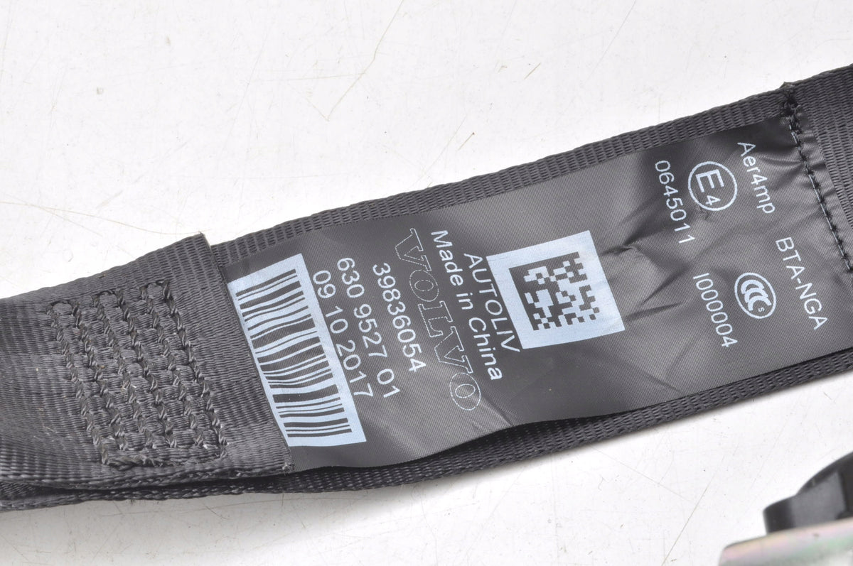 VOLVO S90 II V90 SEAT BELT MIDDLE REAR 2 ROW 39836054