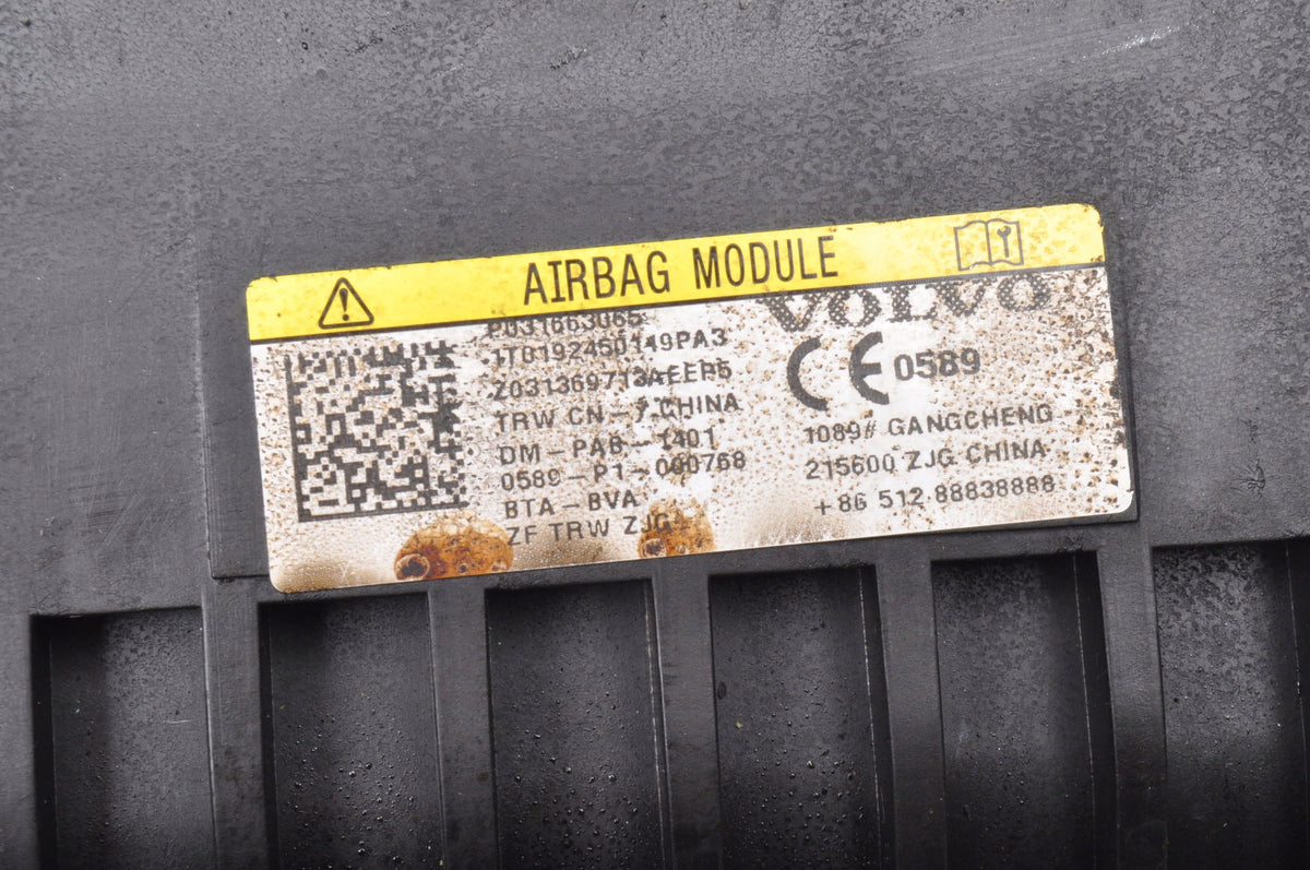 VOLVO S90 II V90 V60 PASSENGER AIRBAG P031663065