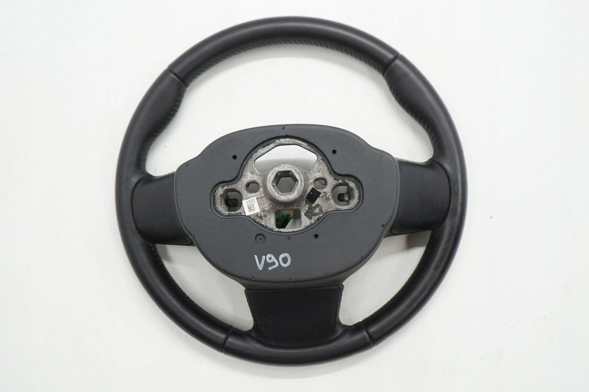 VOLVO S90 V90 18R STEERING WHEEL SKIN BLACK MULTI 31407813