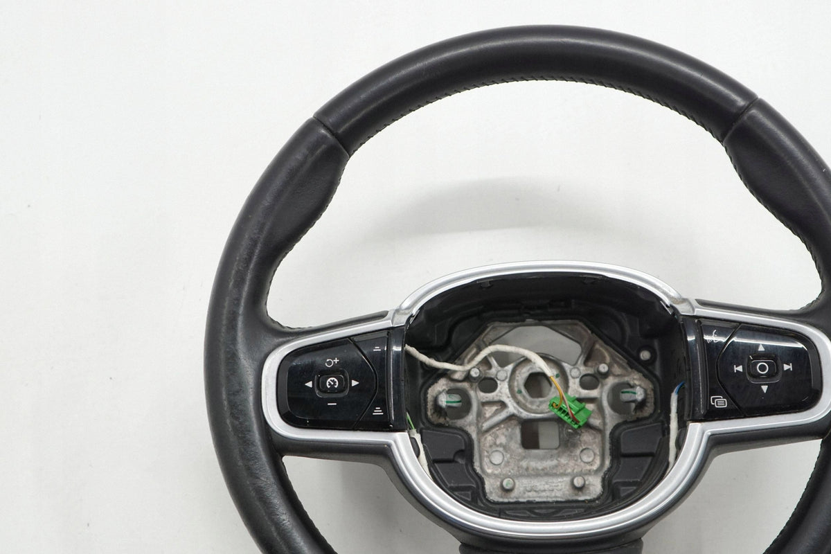 VOLVO S90 V90 18R STEERING WHEEL SKIN BLACK MULTI 31407813