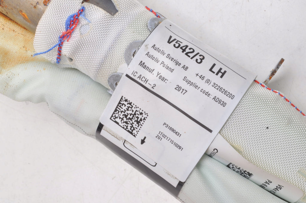 VOLVO S90 V90 II CURTAIN AIRBAG LEFT P31690431