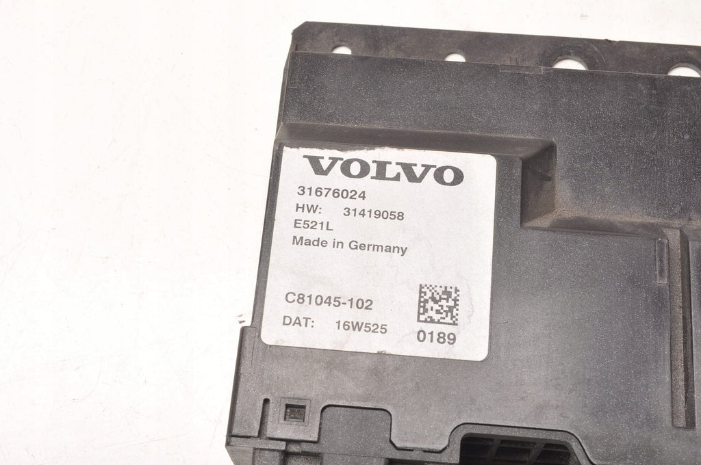 VOLVO S90 V90 II FLAP CONTROLLER MODULE 31676024